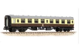 374-064D BR Mk1 SK 2nd BR /WR Chocolate & Cream N Gauge